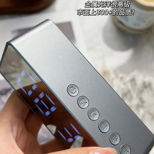 热卖！塞尔兰斯 AI智能蓝牙音响 多功能 屏显时间/闹钟/AI助手/收音功能 3色可选 商品图4