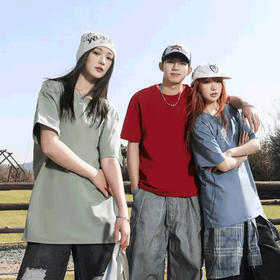 【单件不发，两件起拍】BASICLIVE 240g竹节棉短袖 | 12色可选，新疆棉和竹纤维混纺，清凉会呼吸