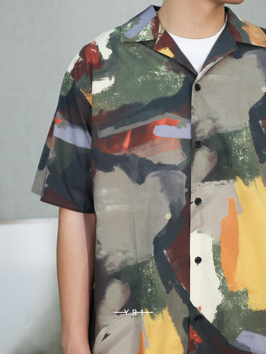 JW Anderson | 短袖“抽象”印花衬衫 商品图5