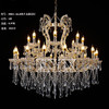 25811-16+8夹片水晶吊灯（运费自理） 商品缩略图0