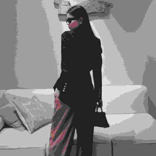 顺丰包邮洛诗琳13237春季弹力双乔真丝小立领收腰西装外套1321 商品图2