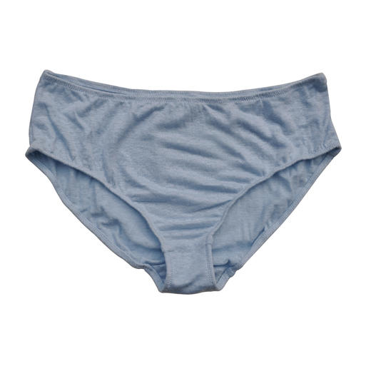 女士三角汉麻内裤 | 肤色/天蓝色1条装 舒适清爽 透气抑菌 自在干净 麻+ 商品图4