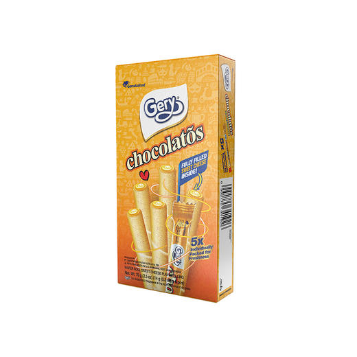 Gery芝莉甜奶酪味夹心卷饼干70g*4盒装进口【XPTX】 商品图0