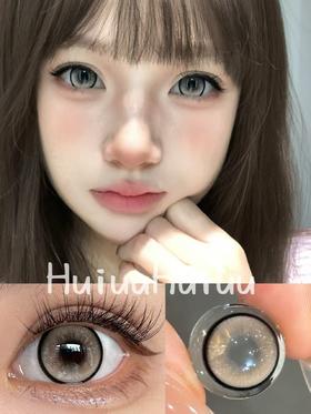 『大直径半年抛』 Blushgirl-珍珠贝母棕-14.5mm【半年抛 度数0-800度 无525/575】
