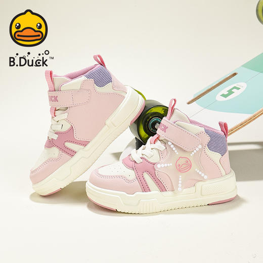 B.Duck小黄鸭童鞋春春秋儿童运动鞋26-35 B1686990 商品图2