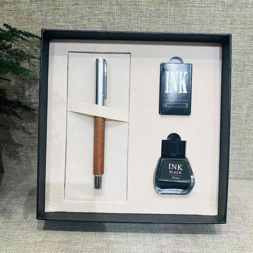 花梨木&紫光檀实木钢笔三件套 商品图1