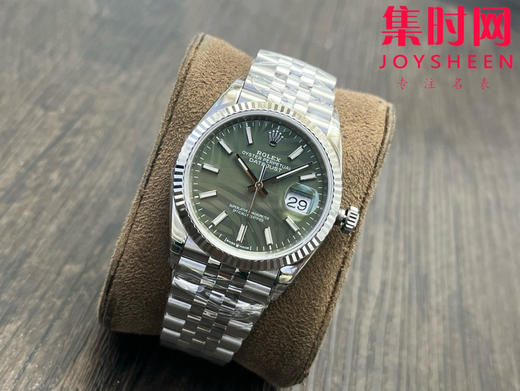 劳力士 VS日志36系列 棕榈叶 中性腕表 3235机 五珠带 表径36mm 商品图2