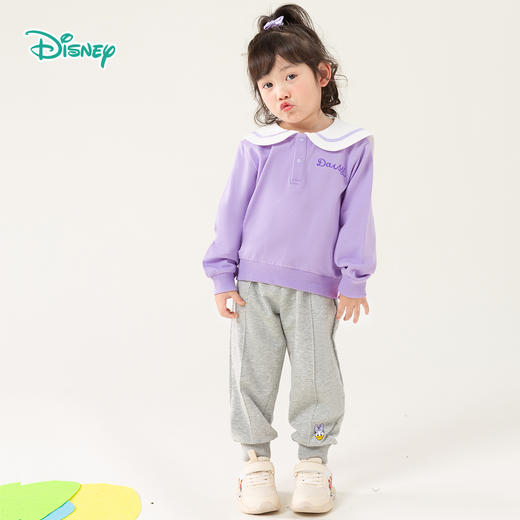 迪士尼童装女童套装甜美休闲卫衣套装 ZD1DT004 商品图3