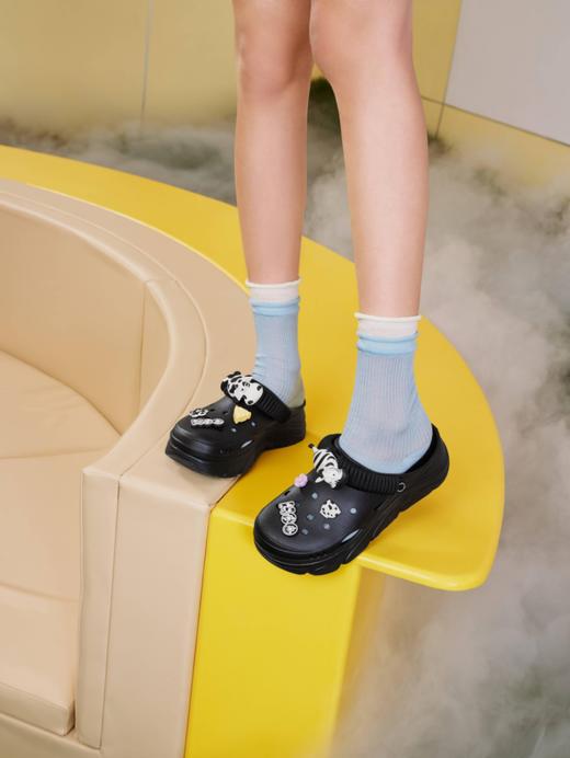 TEENMIX天美意2025年夏新款厚底百搭柔软舒适女洞洞鞋 商品图4