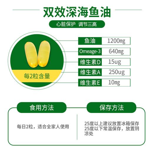 Mollers双效鱼油胶囊omega3 维生素ADE（挪威进口、112粒/瓶） -店铺展示 商品图1
