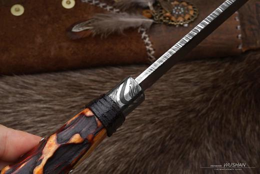 三希堂  现代刀系列  印第安大马小直  未开刃 商品图9