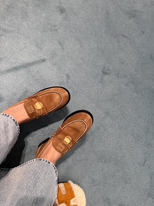 缪缪硬币经典乐福鞋搭配制服风行美国校园（HC） 商品图8