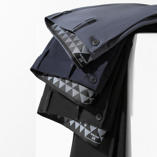 【含莱赛尔&含亚麻】圣得西2025年夏季新款男士高弹力直筒休闲裤 商品图4