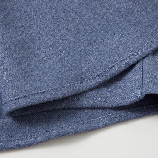 【含羊毛】罗蒙男士长袖衬衫经典纯色百搭舒适休闲职业通勤衬衫上班男衬衣 商品图9