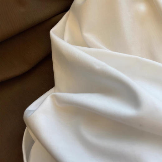 丁摩 性价比无敌了！！实穿显瘦，R单高品质宽松圆领纯色圆弧长袖T恤女5ZF-071 商品图3