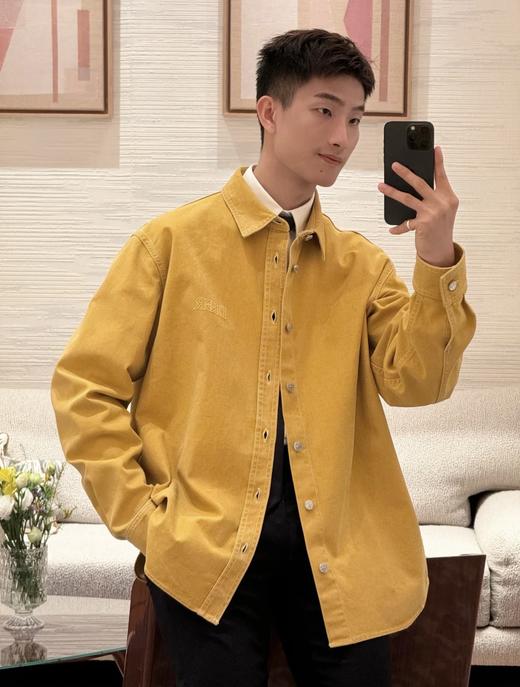 D家 X石头岛联名牛仔衬衫外套 商品图3