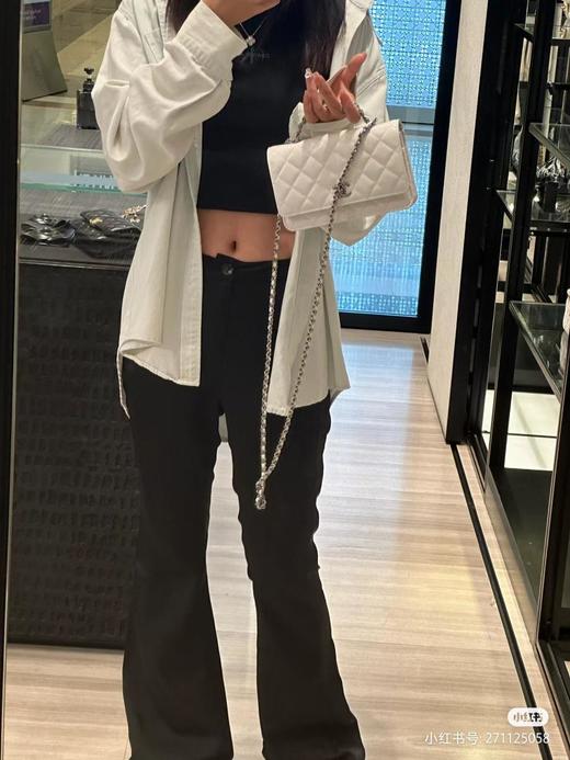 香奈儿23K系列水钻手柄woc发财包（HH） 商品图3