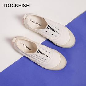 Rockfish 英国719不怕湿一脚蹬懒人帆布鞋（董洁同款）