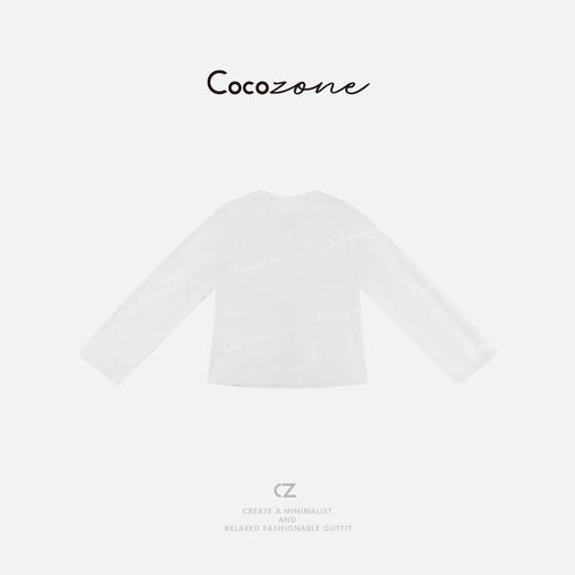 COCO ZONE 100亚麻新款设计感小众绣花长袖衬衫CD1A0382 商品图1