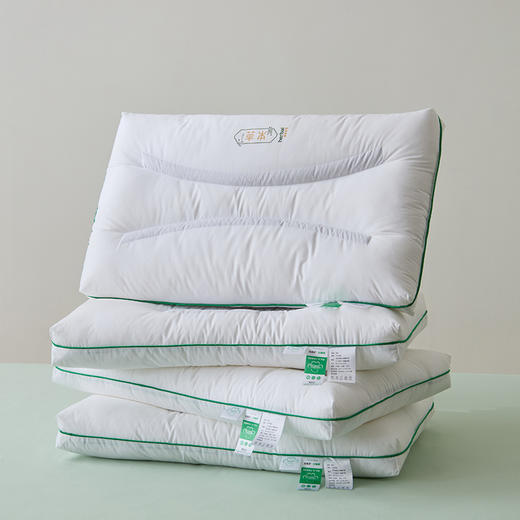 自然醒A类全棉草本护颈枕荞麦壳枕头枕芯护颈椎助睡眠成人家用决明子低整头一对装XK 商品图5