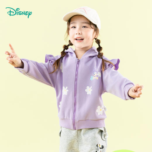 迪士尼卡通女童春秋连帽外套ZD1ES026 商品图3