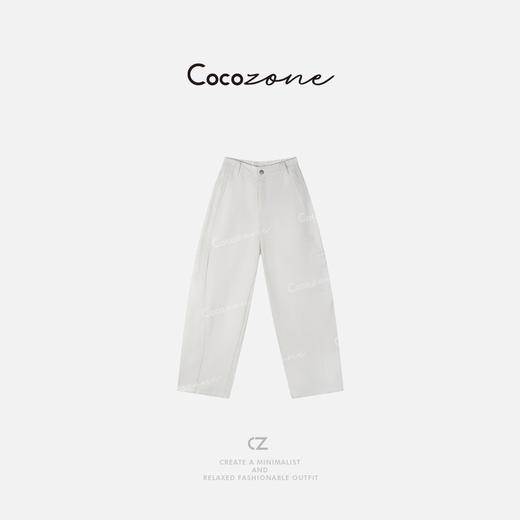 COCO ZONE 2025新款美式简约显瘦百搭牛仔裤ACD2A0048 商品图0