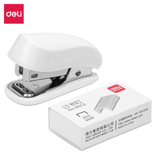 【迷你订书机套装】得力文具0255迷你订书机 商品图7