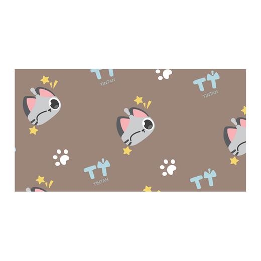 天坛IP浴帘-棕色1.5-1.8m 商品图0