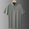 【冰丝】【DDS】大依优型大码男装短袖POLO衫运动休闲翻领半袖体恤男加肥大码夏季肥佬宽松冰丝凉感 商品缩略图1