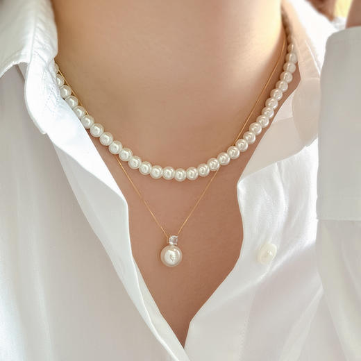 BAOFANDI宝梵迪2025新款爆款珍珠项链礼盒三件套送礼送女友时尚百搭送礼最佳BF 商品图1