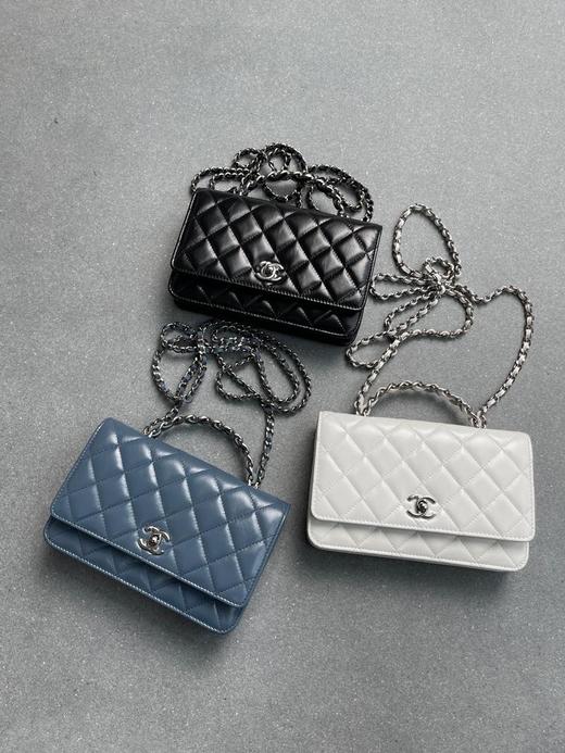 香奈儿23K系列水钻手柄woc发财包（HH） 商品图0