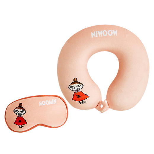 MOOMINU型枕眼罩 （颜色随机发） 商品图1