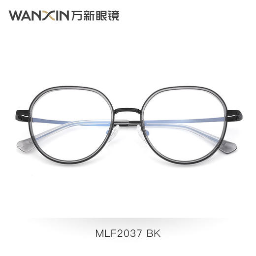 万新新品光学镜米利恩MLF2037BK 商品图1