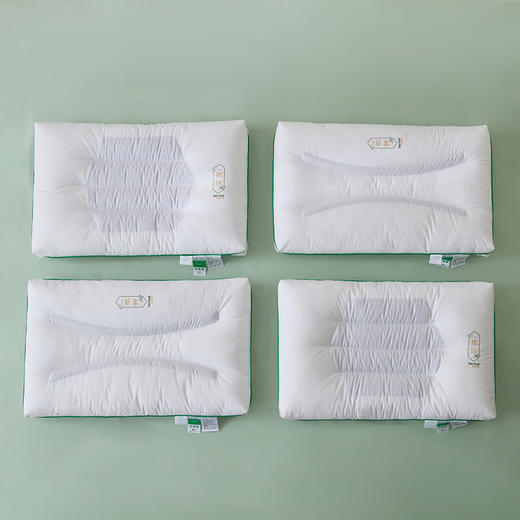 自然醒A类全棉草本护颈枕荞麦壳枕头枕芯护颈椎助睡眠成人家用决明子低整头一对装XK 商品图1