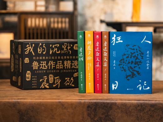 【读懂鲁迅，人生敞亮】《鲁迅作品精选》（全5册）北京鲁迅博物馆官方授权，小说+散文+杂文+传记，鲁迅作品精华全网罗 商品图1