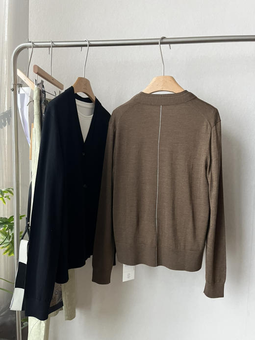 【叠穿魔法】噢蜜ooomeoo藏肉版爱心刺绣羊毛开衫“腕间情书💌” 商品图8