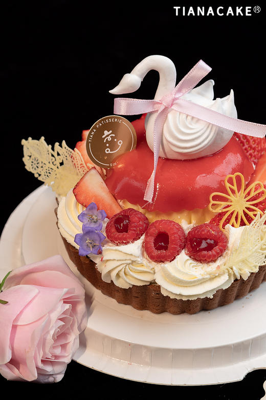 🌷 缤纷天鹅湖🌷（五寸莓果杏仁挞） 商品图2