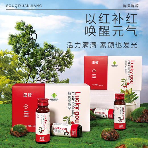 玺赞400ml红枸杞原浆 商品图0