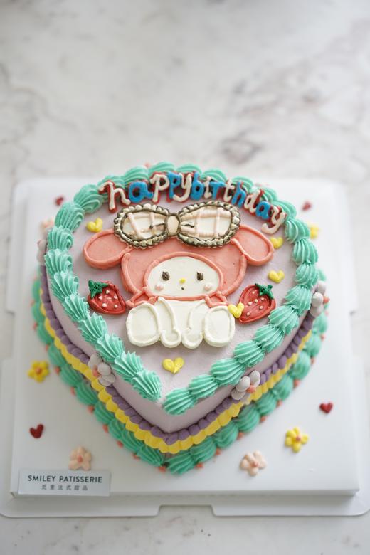 手绘奶油蛋糕 | 鲜果原味奶油 - 美乐蒂 商品图1