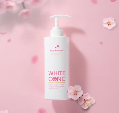 日本WHITE CONC限定版留香沐浴露樱花香-600ml 商品图1