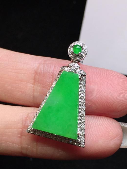 无事牌翡翠吊坠 商品图2