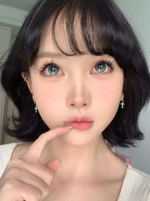 『大直径半年抛』 Blushgirl-氧气苏打绿-14.5mm【半年抛 度数0-800度 无525/575】 商品图1