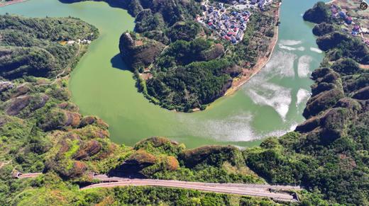 思蒙碧水丹霞景区  A线往返(门票+船票):游客中心一三闾滩一桃源洞天 商品图1