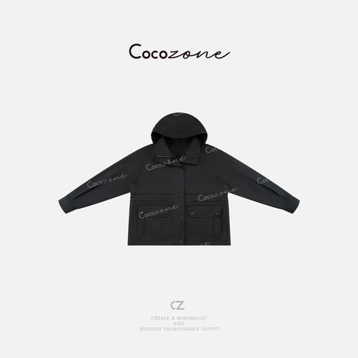 COCO ZONE 2025春季新款收腰显瘦连帽女式外套CD1A0446 商品图0