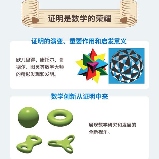 证明的故事 从勾股定理到现代数学 数学史巨匠约翰·史迪威新作 全彩印刷磅礴数学史 没有证明*没有真正的数学 商品图3