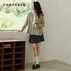 famecoco范可儿半身裙纯色百褶半裙短款时尚百搭通勤女装春秋款FAB6HA018 商品缩略图4
