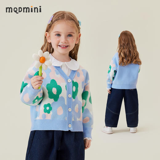 【清仓捡漏】【90-130】【MQDmini】女童春秋针织衫儿童毛衣 商品图6