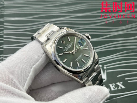 劳力士 VS日志36系列 薄荷绿 中性腕表 3235机 三珠带 表径36mm 商品图3