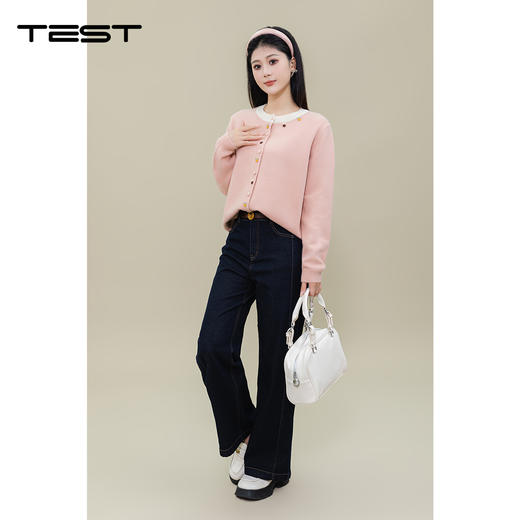 春上新直筒显瘦气质百搭牛仔裤3251006 商品图4