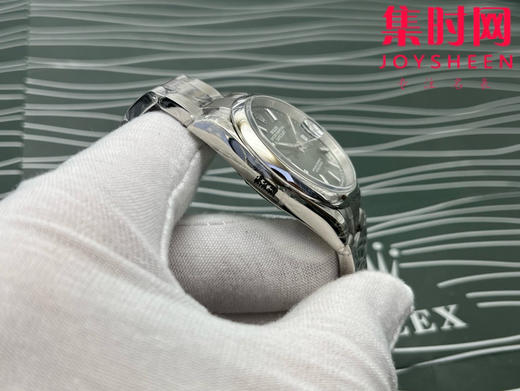 劳力士 VS日志36系列 薄荷绿 中性腕表 3235机 三珠带 表径36mm 商品图4